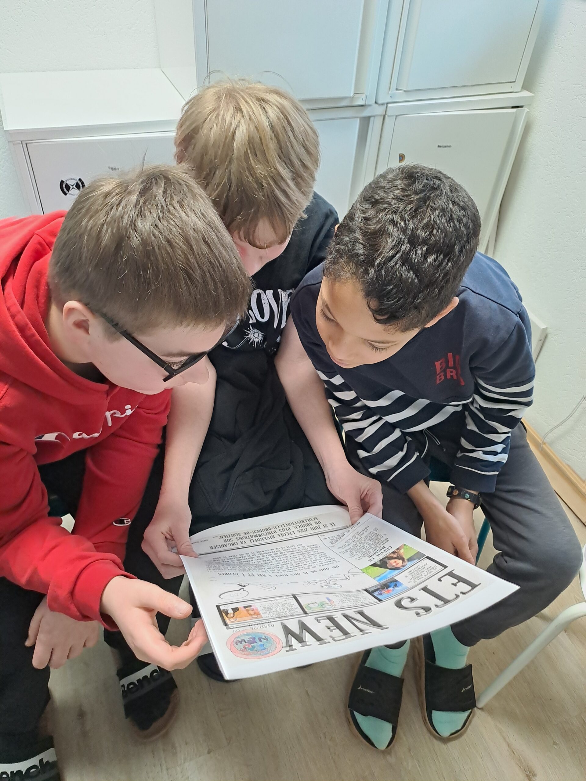 Moment magique à Prêles