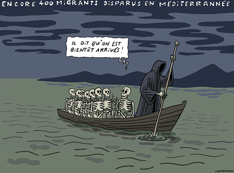 Un dessinateur de presse à l&rsquo;Ecole internationale